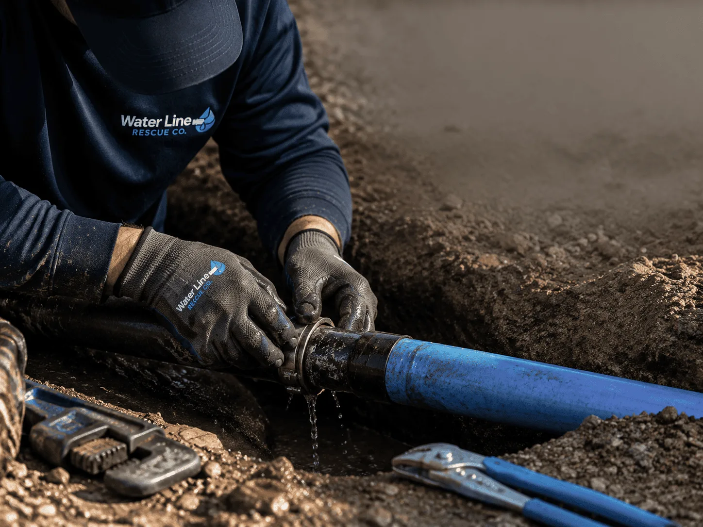 Why choose Water Line Repair in Larslan, MT